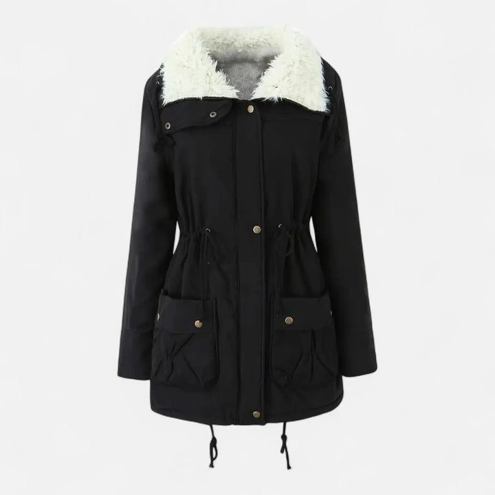 Ariste | Parka mi-longue casual pour femme