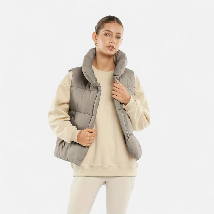 Ariste | Doudoune sans manches oversize pour femme
