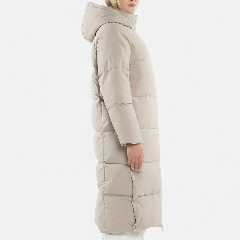 Ariste | Doudoune longue à capuche Premium pour femme