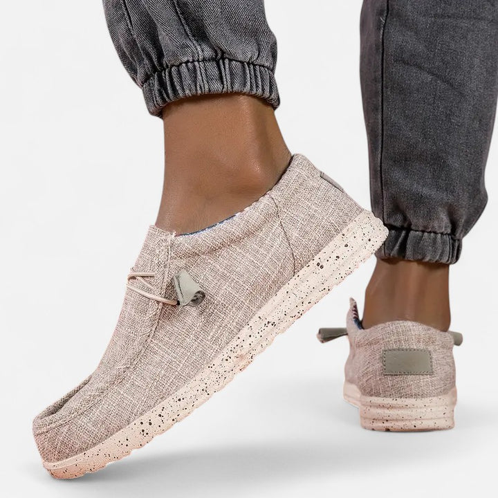 Ariste | Mocassins à enfiler pour homme avec motif drapeau
