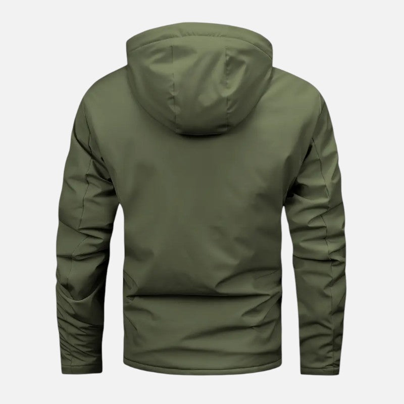 Ariste | Veste polaire chaude à capuche pour homme