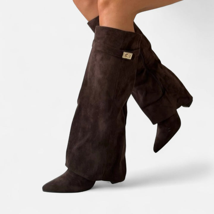 Ariste | Bottes hautes à revers
