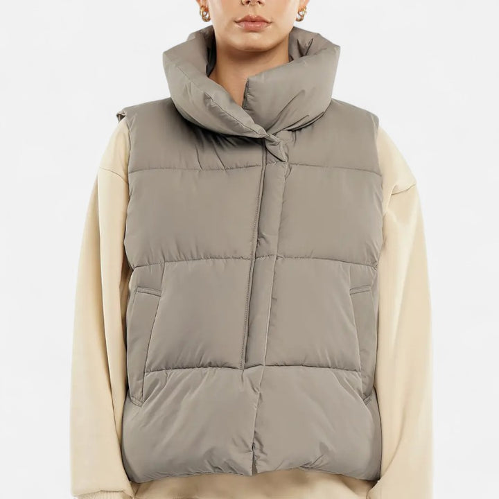 Ariste | Doudoune sans manches oversize pour femme
