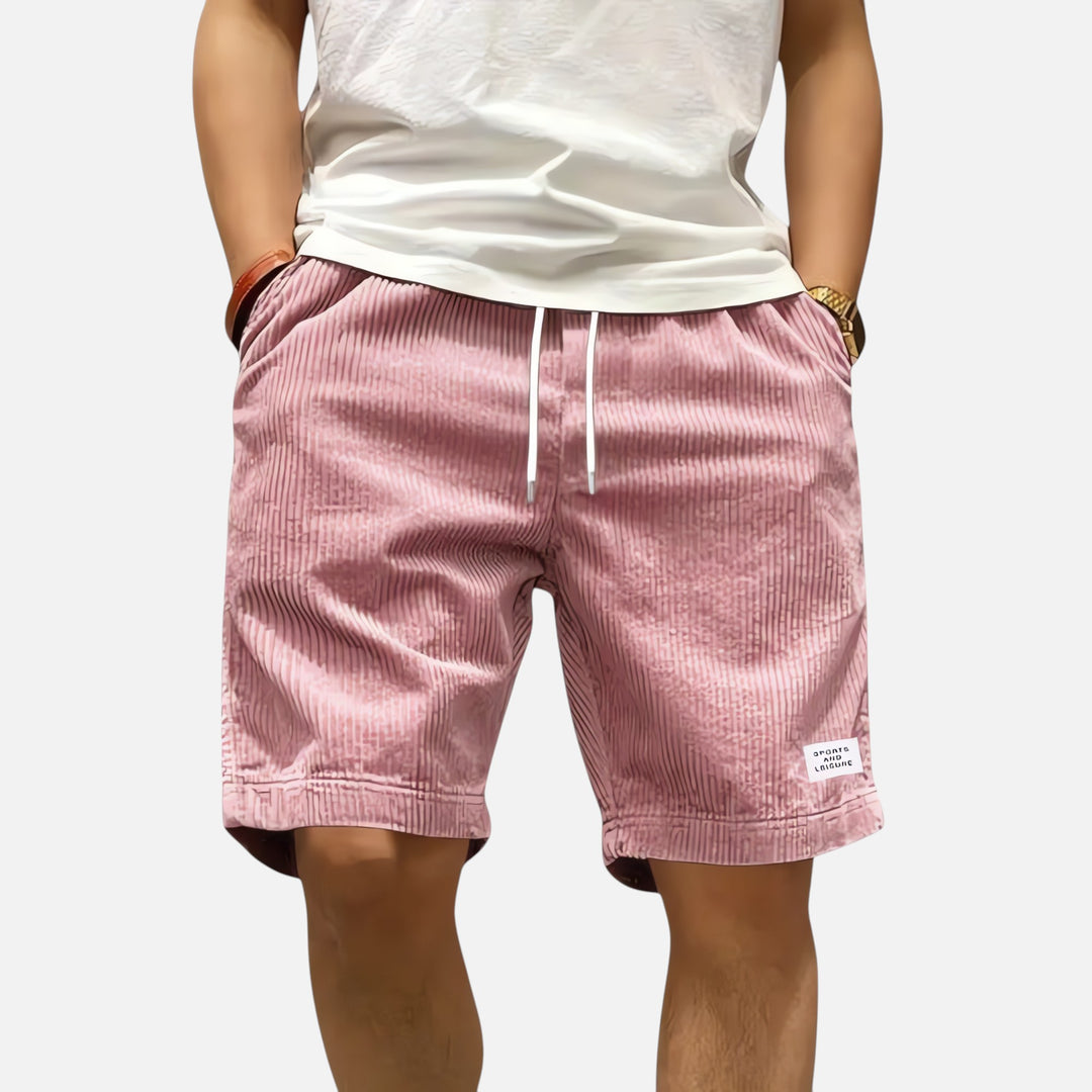 Ariste | Short en velours côtelé rétro pour homme
