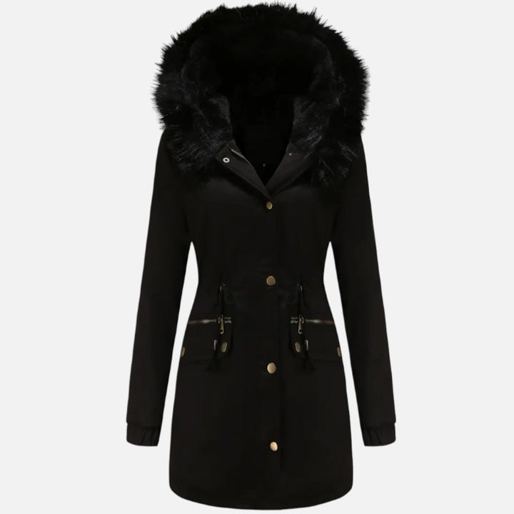 Ariste | Manteau parka pour femme doublé en polaire moelleuse