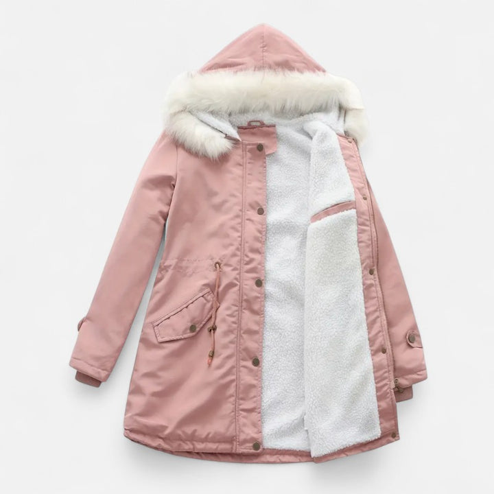 Ariste | Parka chaude à capuche pour femmes