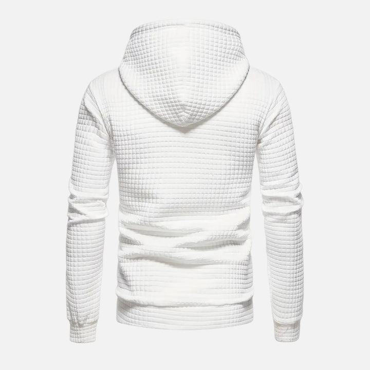 Ariste | Sweat à capuche à manches longues à carreaux bohèmes pour homme
