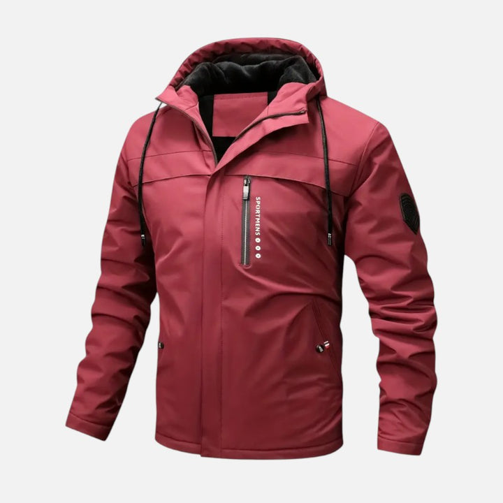 Ariste | Veste polaire chaude à capuche pour homme