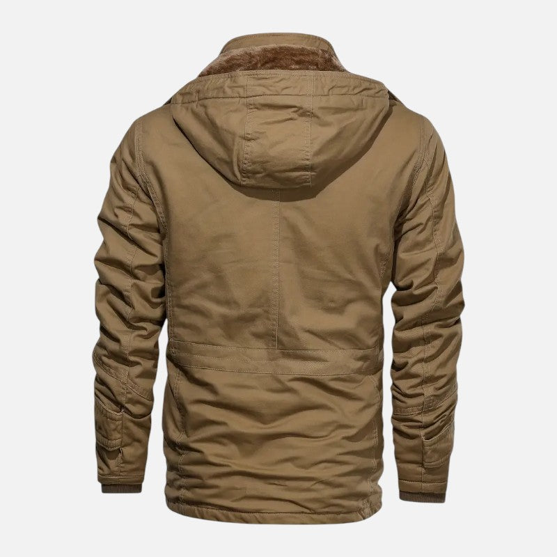 Ariste | Veste coupe-vent doublée polaire pour homme