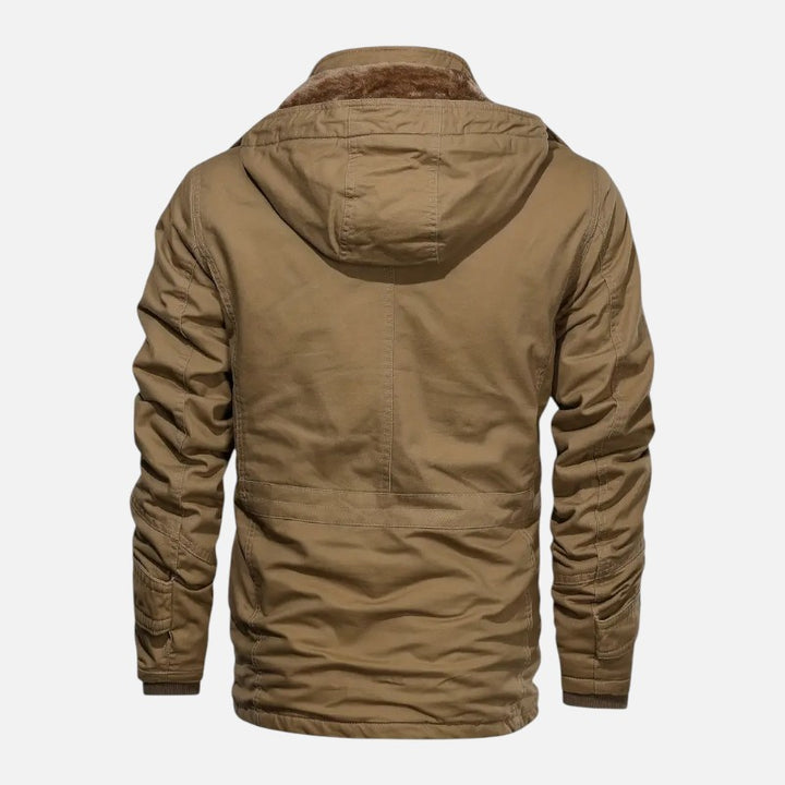 Ariste | Veste coupe-vent doublée polaire pour homme