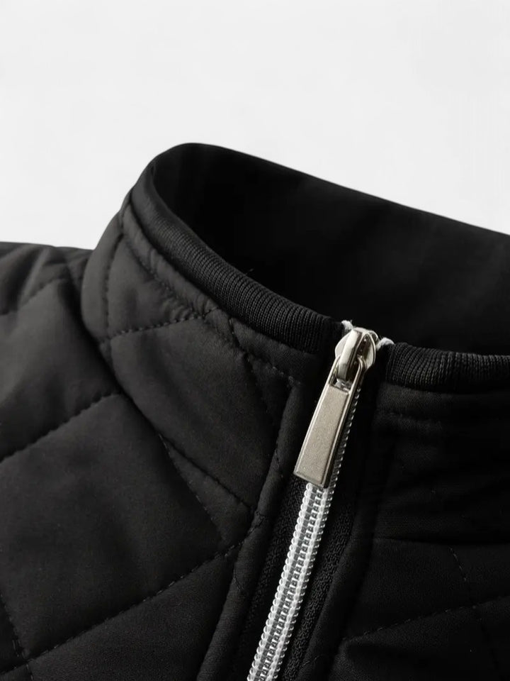 Ariste | Veste d'hiver matelassée doublée polaire pour homme