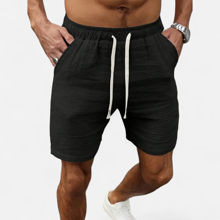 Ariste | Short gaufré léger – Homme