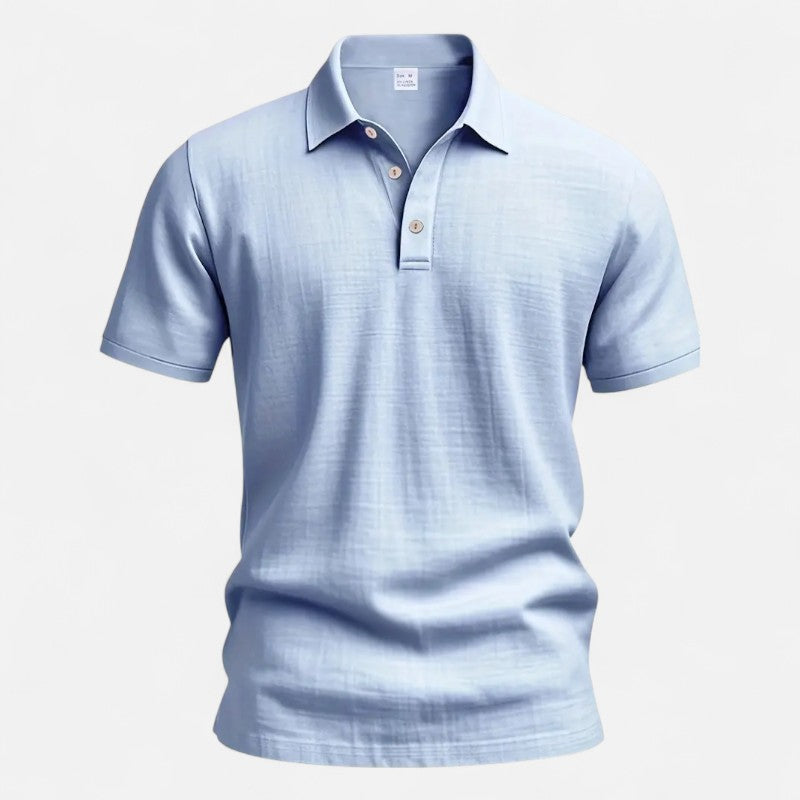 Ariste | Chemise-polo en lin – Homme