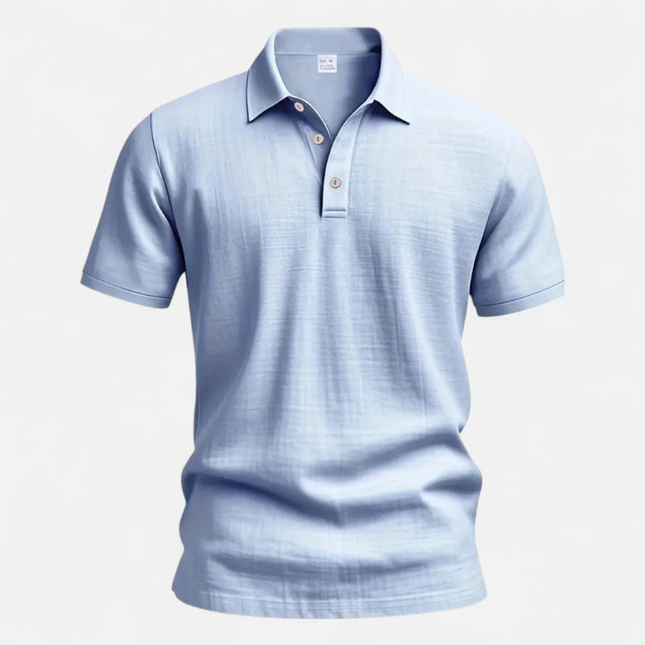Ariste | Chemise-polo en lin – Homme