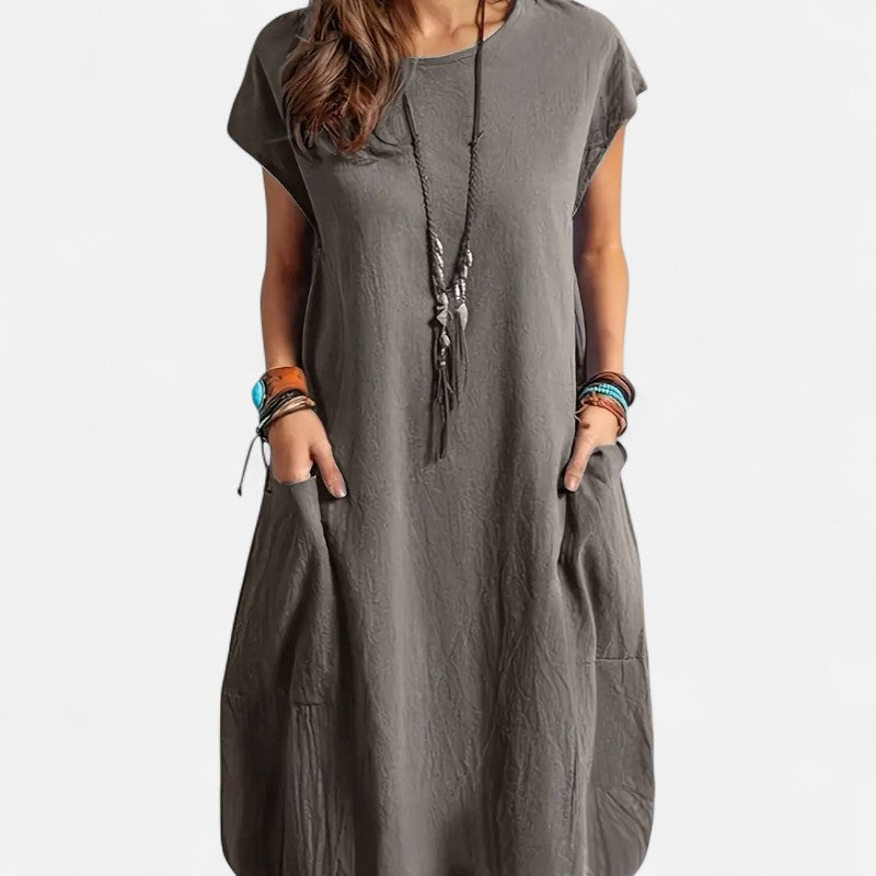 Ariste | Robe ample d’été à poches pour femme