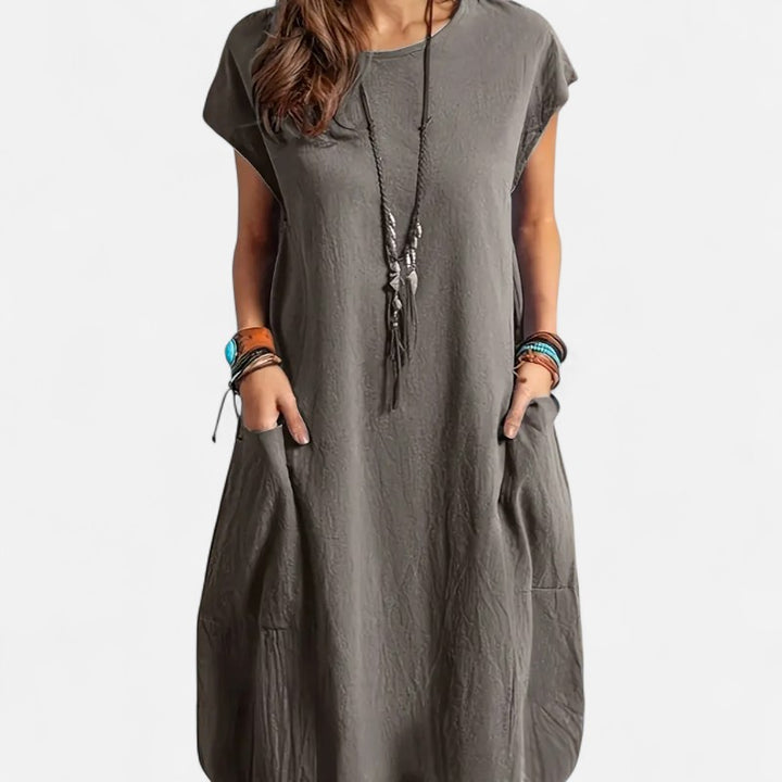 Ariste | Robe ample d’été à poches pour femme