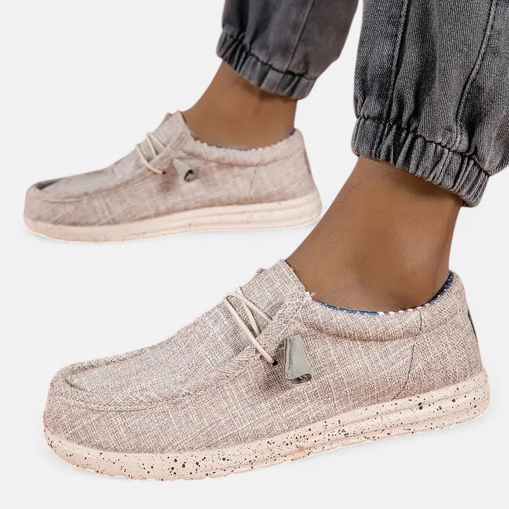 Ariste | Mocassins à enfiler pour homme avec motif drapeau