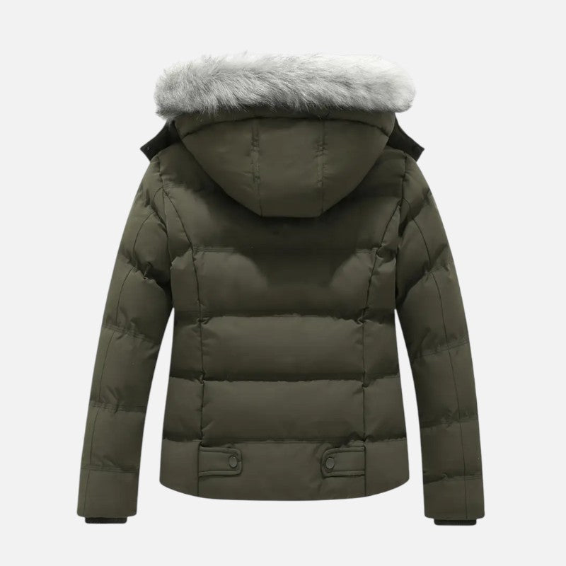 Ariste | Manteau long à manches longues et isolant pour femmes