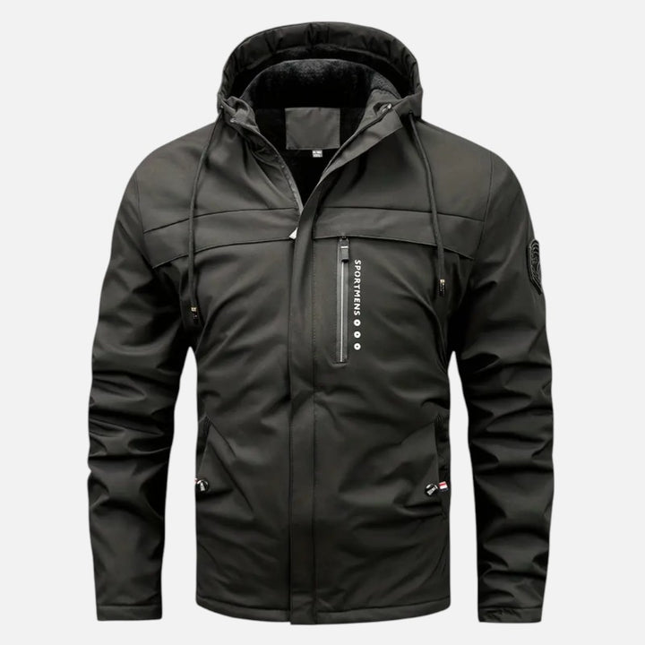Ariste | Veste polaire chaude à capuche pour homme