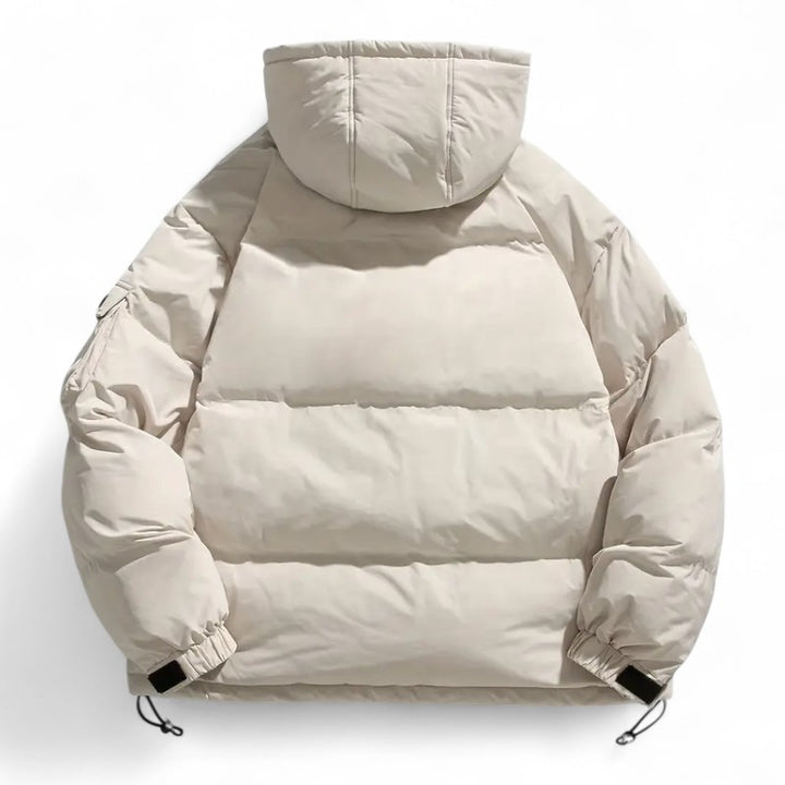 Ariste | Manteau d’hiver pour homme en duvet de canard avec capuche