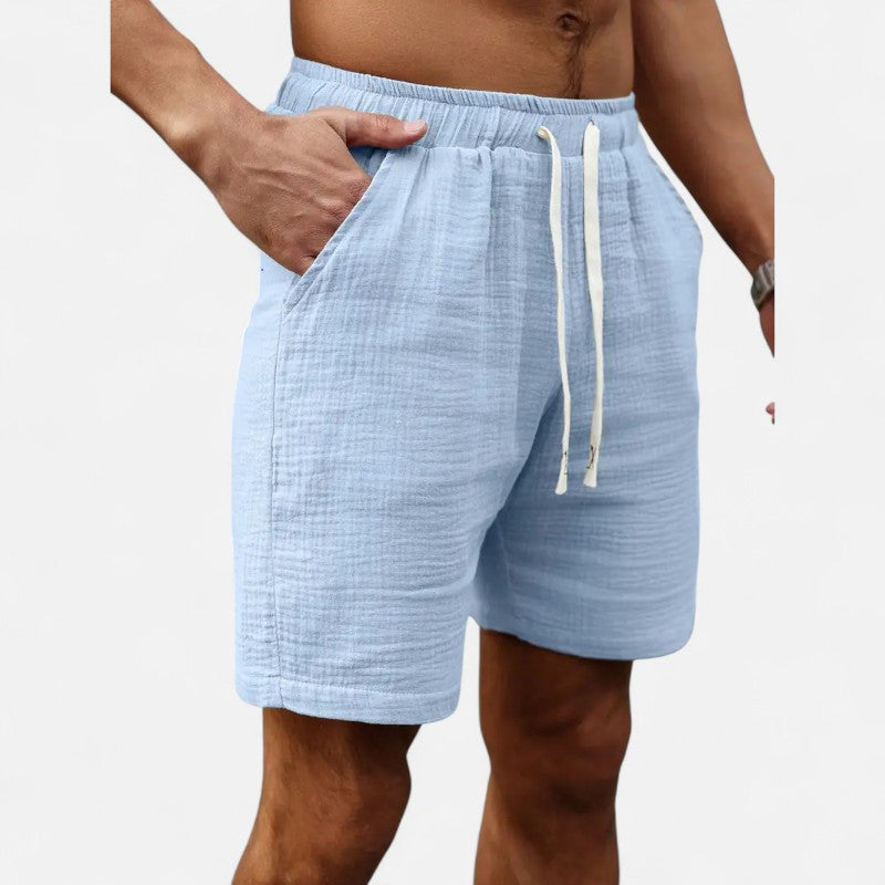 Ariste | Short gaufré léger – Homme