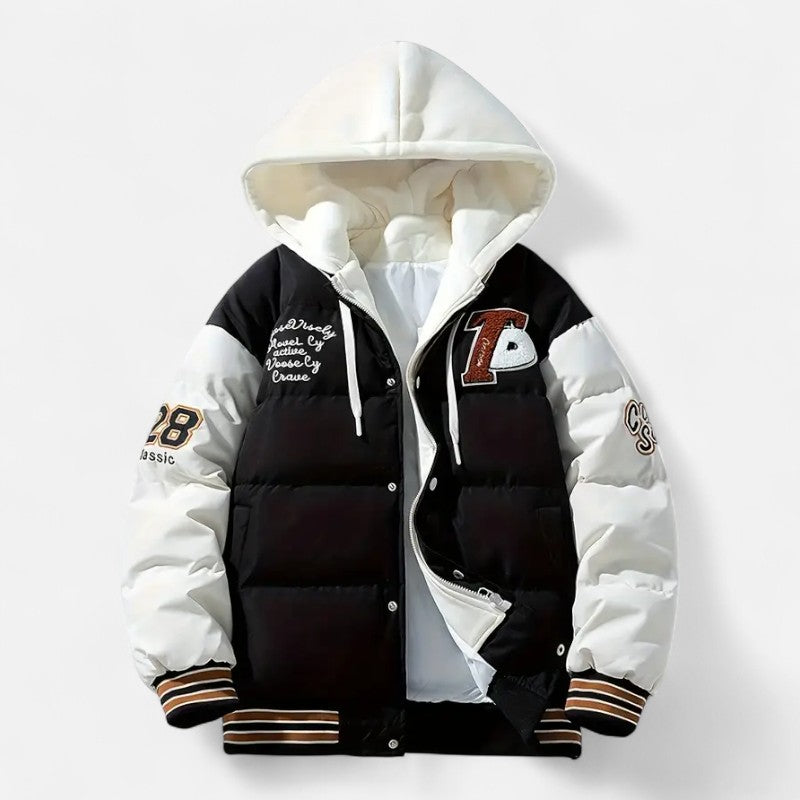 Ariste | Veste “Varsity Puffer” color block pour homme