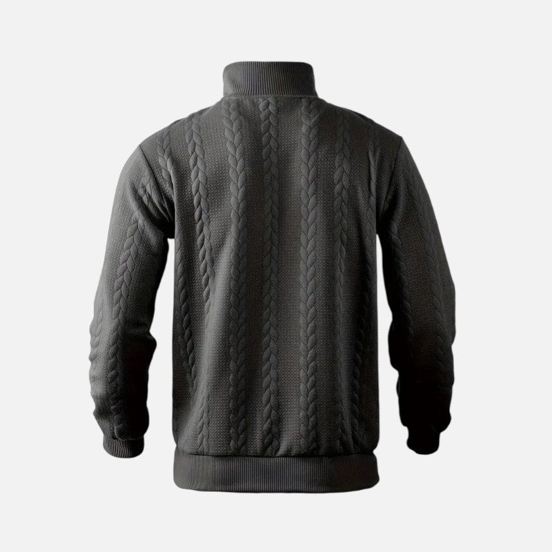 Ariste | Sweat-shirt à manches longues et fermeture éclair pour homme