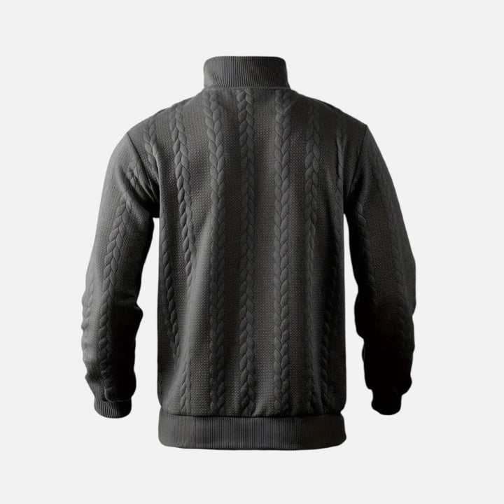 Ariste | Sweat-shirt à manches longues et fermeture éclair pour homme