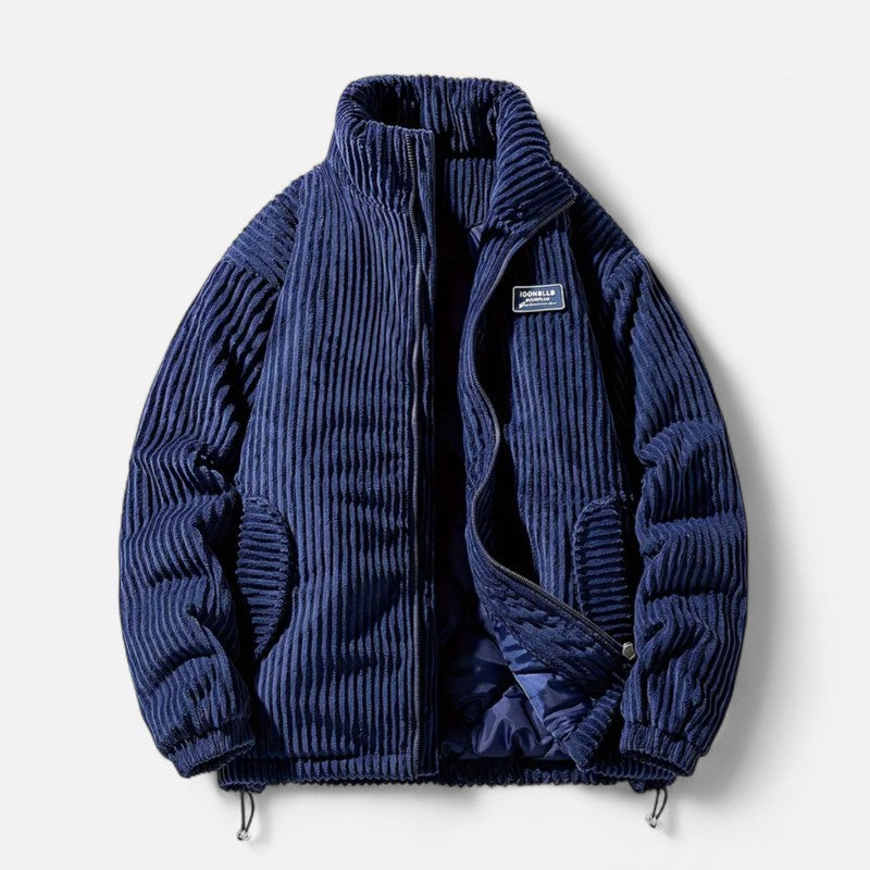 Ariste | Veste décontractée à col montant et fermeture zippée