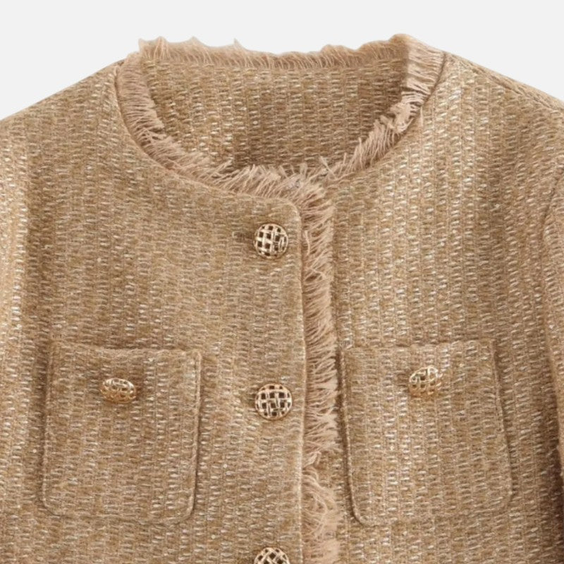 Ariste | Veste chic en laine tweed