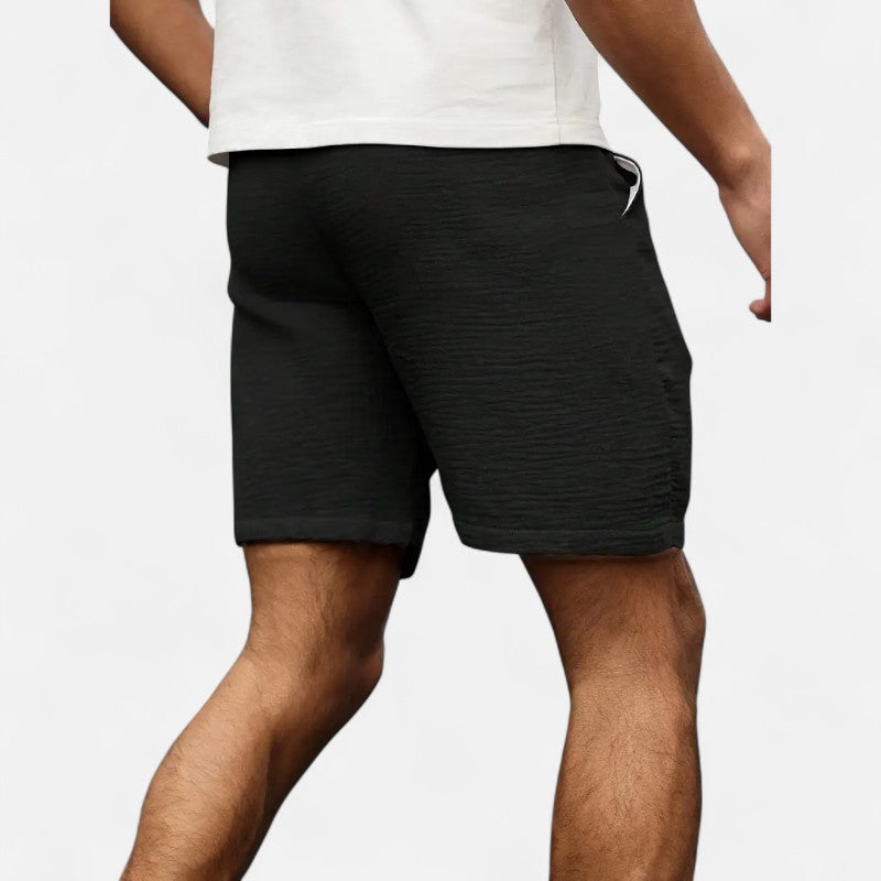 Ariste | Short gaufré léger – Homme