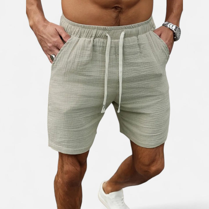 Ariste | Short gaufré léger – Homme