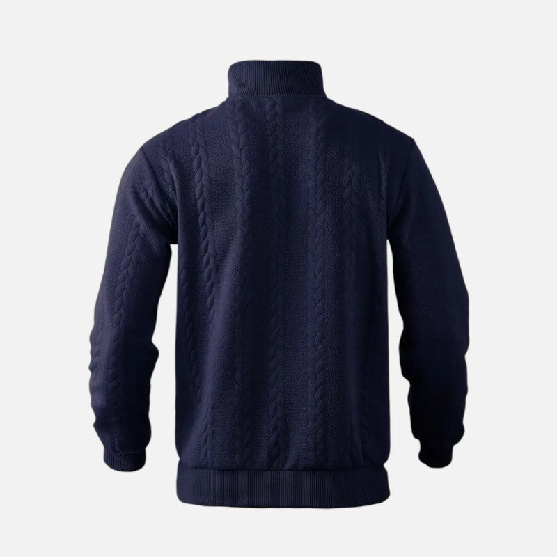 Ariste | Sweat-shirt à manches longues et fermeture éclair pour homme