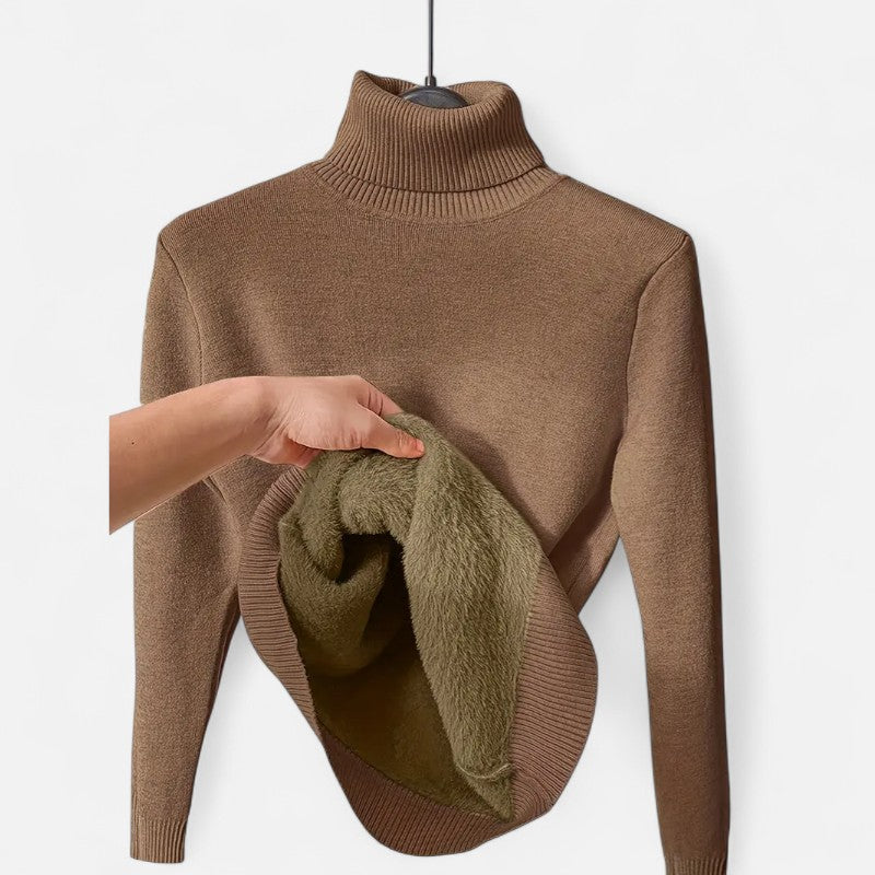 Ariste | Pull Femme à Col Roulé Doux – Coupe Confort