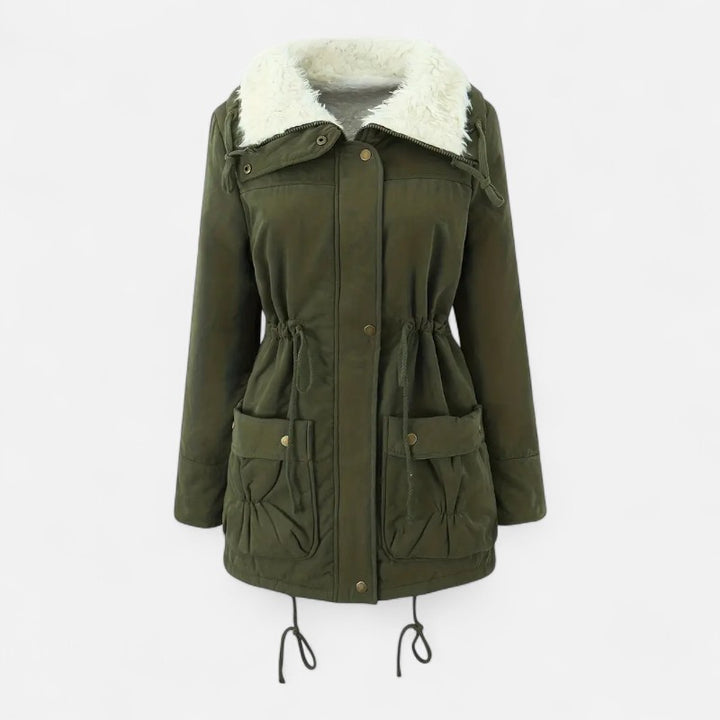 Ariste | Parka mi-longue casual pour femme