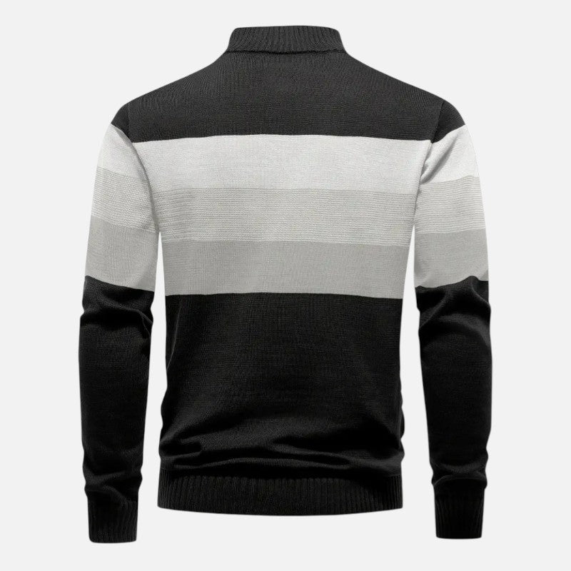 Ariste | Pull en maille douce décontracté pour homme