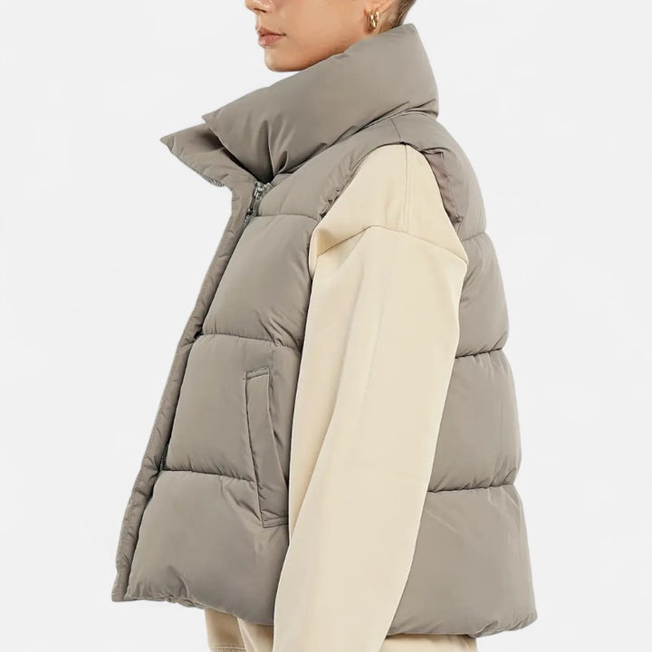 Ariste | Doudoune sans manches oversize pour femme