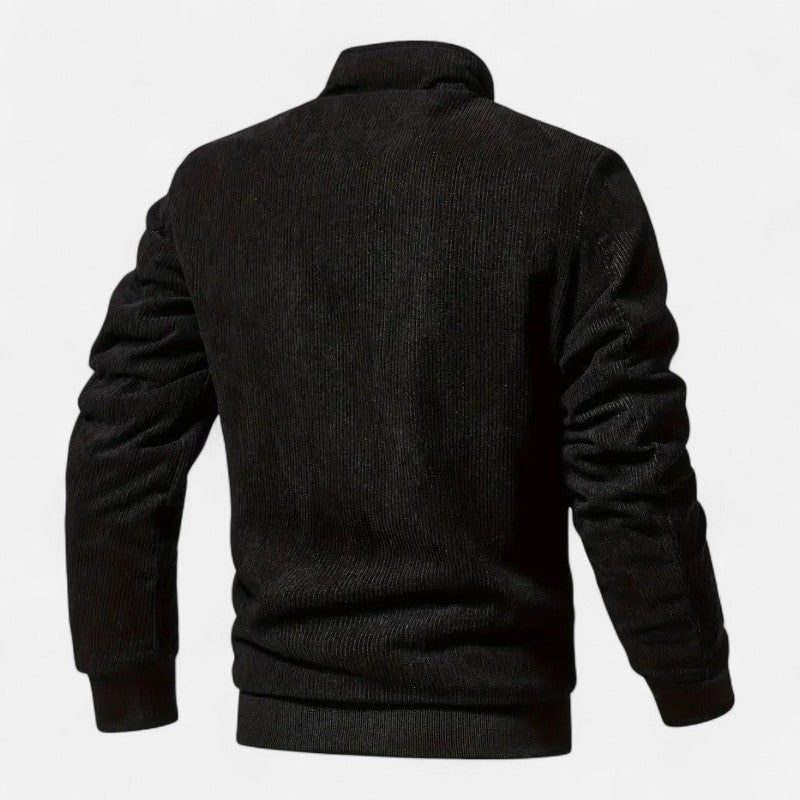 Ariste | Veste en velours côtelé doublée polaire pour homme