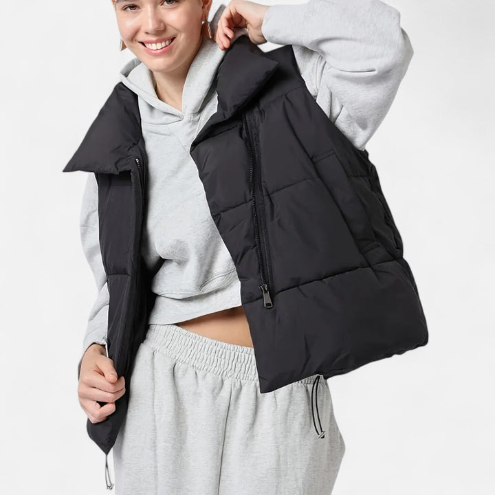 Ariste | Doudoune sans manches oversize pour femme