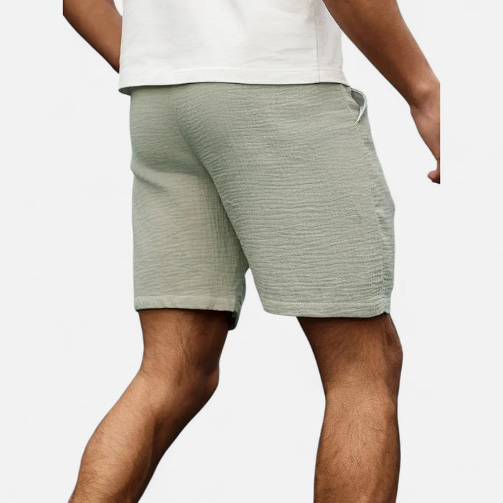 Ariste | Short gaufré léger – Homme