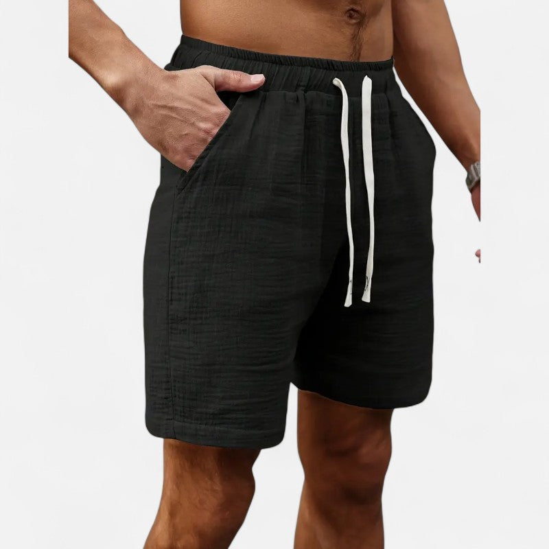 Ariste | Short gaufré léger – Homme