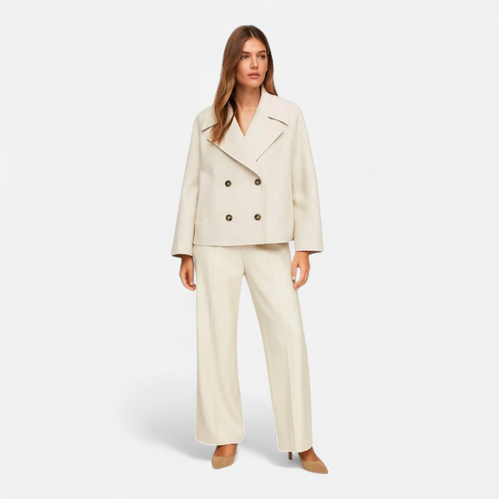 Ariste | Veste Minimaliste Cintrée pour Femme