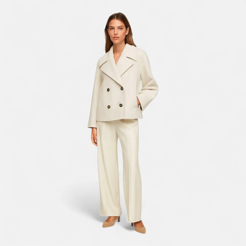 Ariste | Veste Minimaliste Cintrée pour Femme