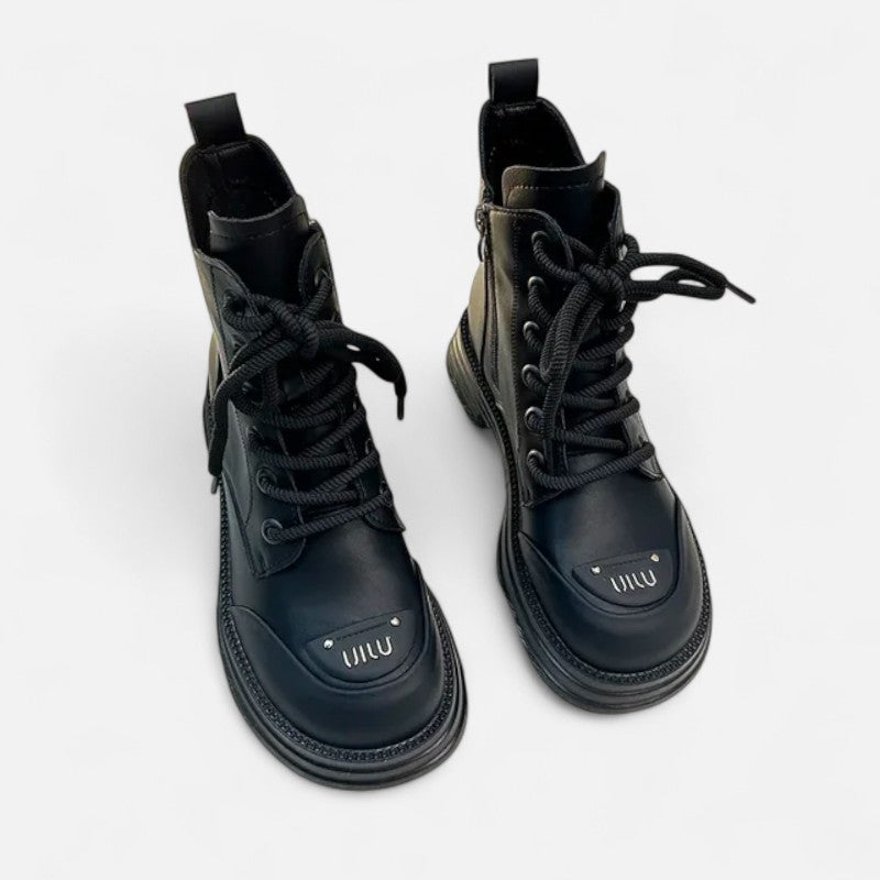 Ariste | Bottes Durables à Lacets pour Femmes Toutes Saisons