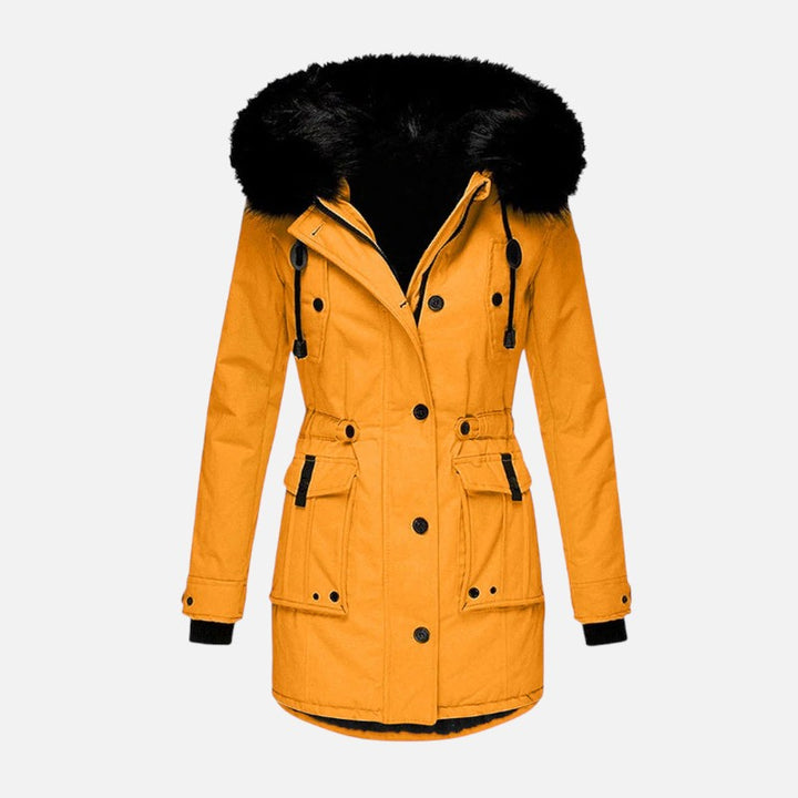 Ariste | Veste Matelassée Imperméable avec Capuche pour Femmes