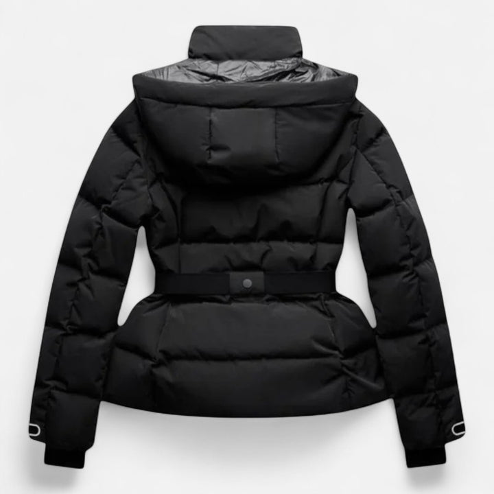 Ariste | Doudoune à ceinture imperméable pour femme