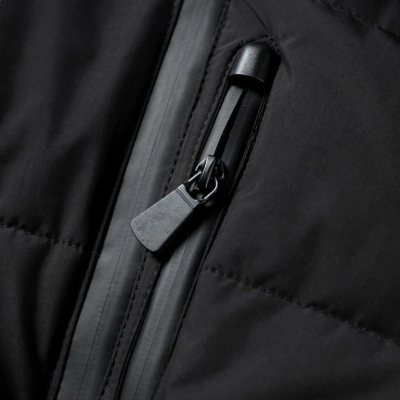 Ariste | Doudoune à ceinture imperméable pour femme