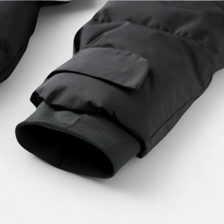 Ariste | Doudoune à ceinture imperméable pour femme