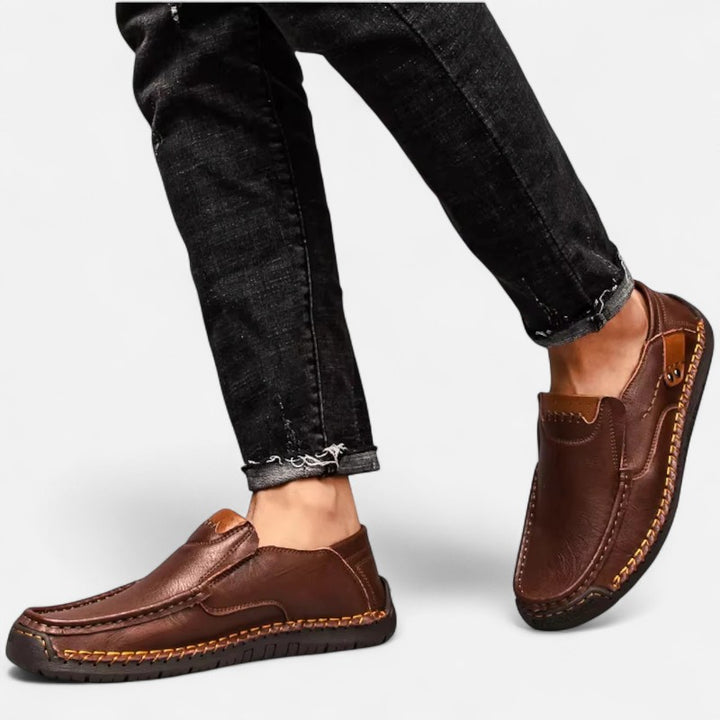 Ariste | Mocassins Homme en Cuir – Finition Artisanale