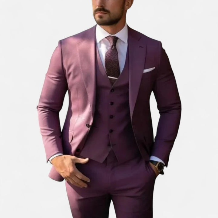 Ariste | Costume Homme 3 Pièces Élégant pour Invité de Mariage